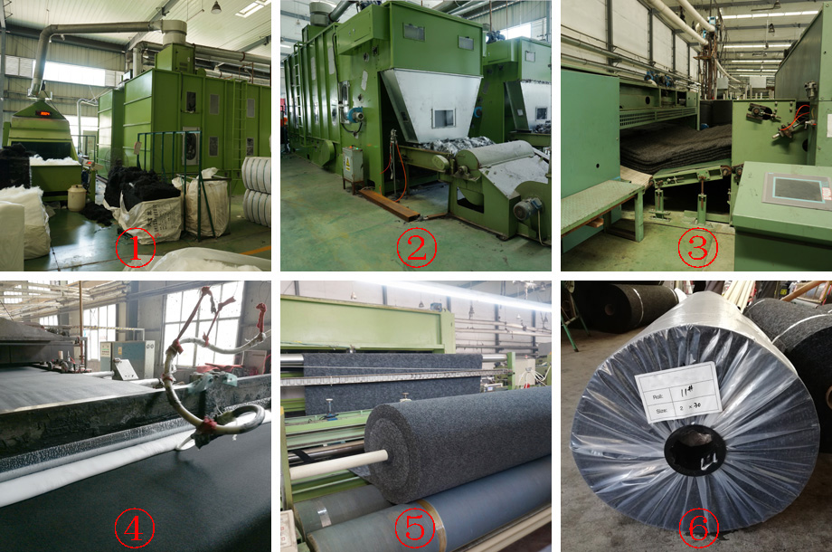 production process-marine carpet