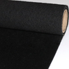 Black Velour Car Carpets with Rubber Particles Backed