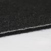 Black Velour Car Carpets with Rubber Particles Backed
