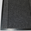 Striped Cut Pile Door Mat with PVC Anti-slip Back