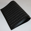 Custom Striped Cut Pile Doormats with PVC Basement