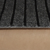 Dark Grey Seven Ribs Commercial Carpet Roll with Gel Star Backing