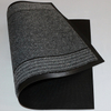Striped Cut Pile Door Mat with PVC Anti-slip Back
