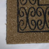 Heavy Duty Coconut Coir Entrance Door Mat with Rubber Basement