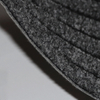 Dark Grey Seven Ribs Commercial Carpet Roll with Gel Star Backing