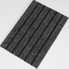 Dark Grey Seven Ribs Commercial Carpet Roll with Gel Star Backing